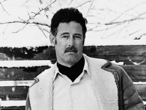 James Salter, joven.